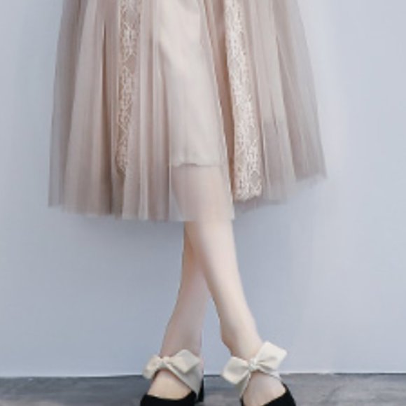 Summer mid-heel Pointed-Toe Chunkyheel spring style French gentle and autumn wo - Picture 2 of 5